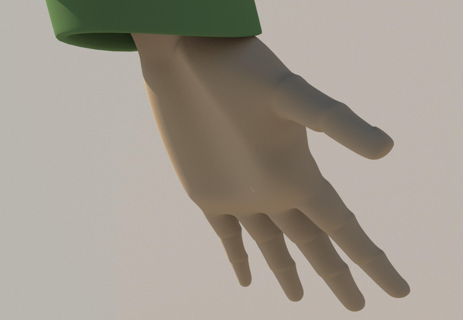 Palm Close-Up